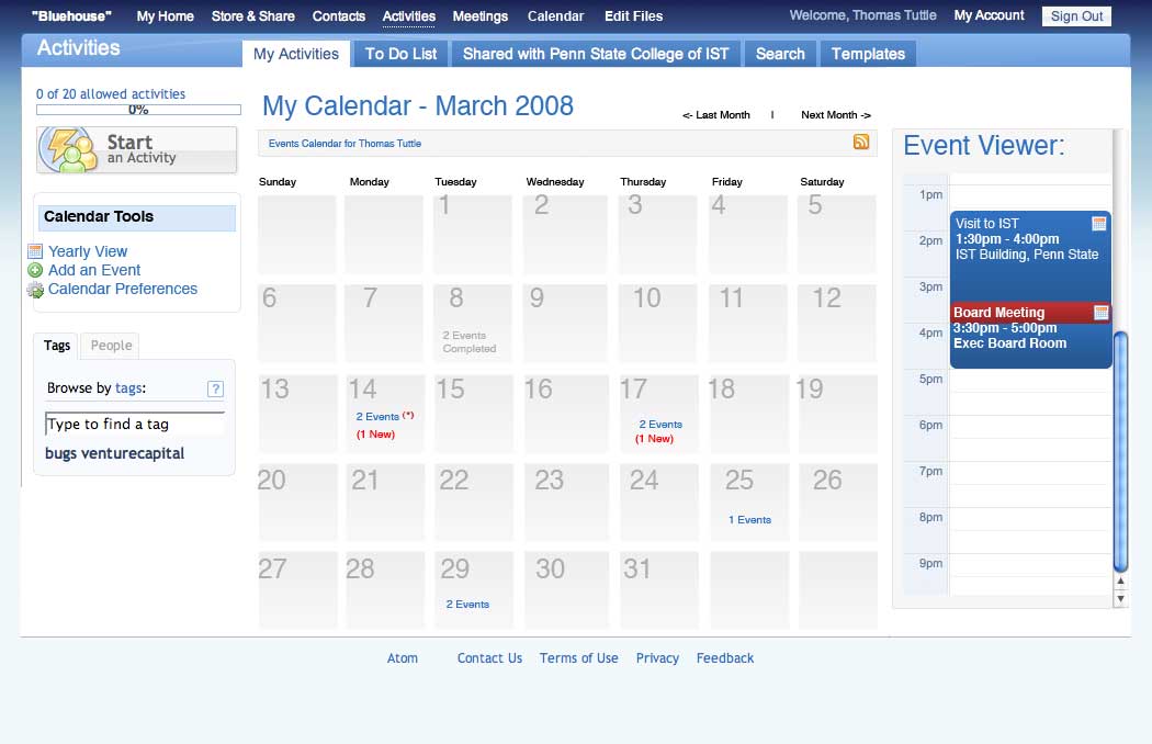 Calendar Module